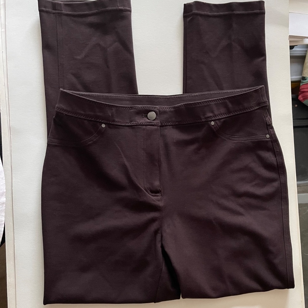 Chico's Ponte Knit 5 Pocket PANTS Chico's size 1S short